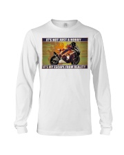 Biker escape from reality pt lht ntv Long Sleeve Tee tile