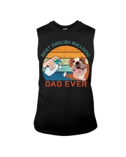 English Bulldog best dad ever Sleeveless Tee tile