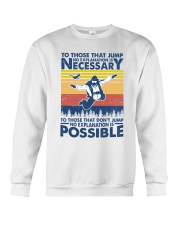 skydiving possible Crewneck Sweatshirt tile