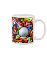 golf ball and tees Mug thumbnail