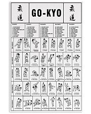 The Traditional Gokyo of Kodokan Judo pt lqt ngt 16x24 Poster front