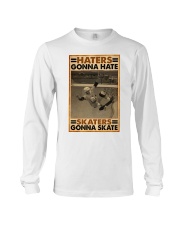 old man skateboarding poster ttb nna Long Sleeve Tee tile