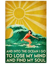 surfing girl find my soul 11x17 Poster front
