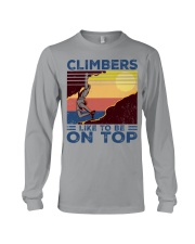 climbers on top Long Sleeve Tee tile
