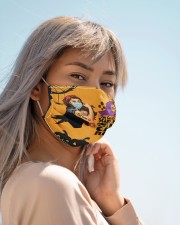 cat mom You Can Scare Me mas Cloth Face Mask - 3 Pack aos-face-mask-lifestyle-19