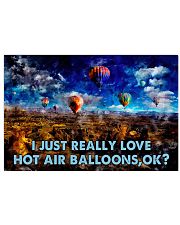 love hot air balloons sky adventure lqt pml 17x11 Poster front
