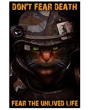 Soldier-cat don't fear pt ttb-nna 11x17 Poster front