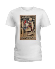 Ice Skating bird better than pt lqt dqh Ladies T-Shirt tile