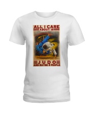 judo care 3 people pt lqt ngt Ladies T-Shirt tile