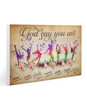 figure skate girl pt phn nna Gallery Wrapped Canvas Prints tile