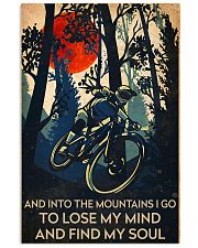 cycling find my soul poster 11x17 Poster front