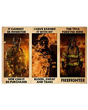 firefighter see me quit poster ttb-NTH 17x11 Poster front