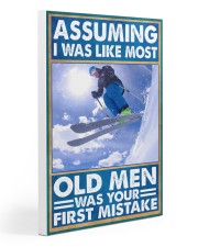 old man assuming first mistake pt lqt nna Gallery Wrapped Canvas Prints tile
