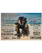 Rebreather scuba dving today is a pt mttn dqh 24x16 Poster front