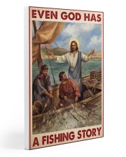 even god has a fishing story pt phn dqh Gallery Wrapped Canvas Prints tile