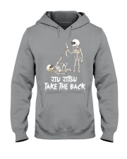 jiu jitsu take the back Hooded Sweatshirt tile