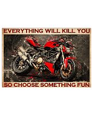 ducat streetfight choose something fun poster 24x16 Poster front