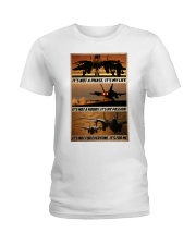 jet aircraft tp gn its not a phase pt mttn pml Ladies T-Shirt tile