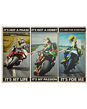 Motorcycle Racer Isle o Mn TT its not mttn ngt 24x16 Poster front