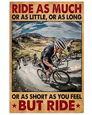 cyclist Hardknott Pass ride as little ttb nna Vertical Poster tile
