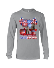 otter us flag Long Sleeve Tee tile