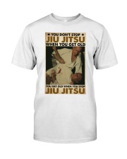 old man jiu jitsu don't stop pt phq ntv Classic T-Shirt tile