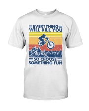 biking something fun Premium Fit Mens Tee tile