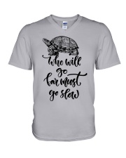 Lover Turtle V-Neck T-Shirt tile