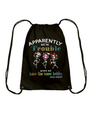 Shirt Skull Drawstring Bag tile