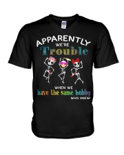 Shirt Skull V-Neck T-Shirt tile