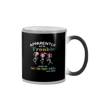 Shirt Skull Color Changing Mug tile