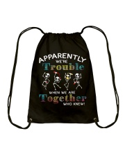 Shirt Skull Drawstring Bag tile