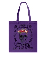 Shirt Skull Tote Bag tile