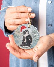 LIMITED EDITION - CAT LOVERS 10915A Circle ornament - single (porcelain) aos-circle-ornament-single-porcelain-lifestyles-01