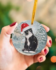 LIMITED EDITION - CAT LOVERS 10915A Circle ornament - single (porcelain) aos-circle-ornament-single-porcelain-lifestyles-09