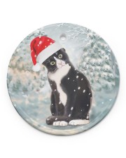 LIMITED EDITION - CAT LOVERS 10915A Circle ornament - single (porcelain) front