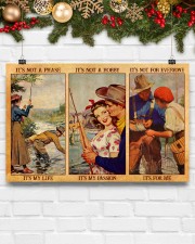 LIMITED EDITION - FISHING 11079A 17x11 Poster aos-poster-landscape-17x11-lifestyle-28