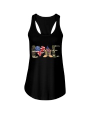 LIMITED EDITION - VETERAN LOVE - 6772P Ladies Flowy Tank tile