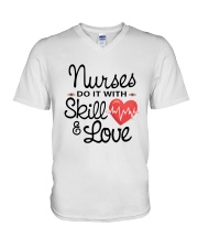 LIMITED EDITION - NURSE T-SHIRT 8298K V-Neck T-Shirt tile