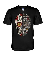 LIMITED EDITION - SUGAR SKULL T-SHIRT 8530K V-Neck T-Shirt tile