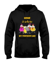LIMITED EDITION - FARMER FUNNY CHICKENS - 80260P Hooded Sweatshirt tile