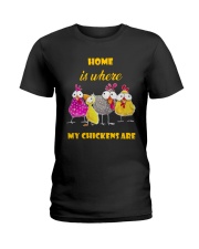 LIMITED EDITION - FARMER FUNNY CHICKENS - 80260P Ladies T-Shirt tile