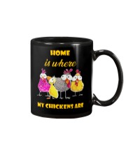 LIMITED EDITION - FARMER FUNNY CHICKENS - 80260P Mug tile