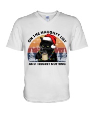 LIMITED EDITION - CAT LOVERS - 10762A V-Neck T-Shirt tile