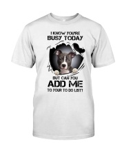 LIMITED EDITION - DOG LOVER - 9810A Classic T-Shirt front