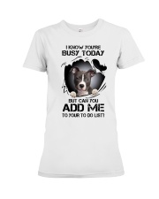 LIMITED EDITION - DOG LOVER - 9810A Premium Fit Ladies Tee tile