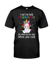 LIMITED EDITION - FUNNY UNICORN 80084P Premium Fit Mens Tee tile