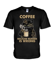 LIMITED EDITION - CAT LOVERS 10738A V-Neck T-Shirt tile