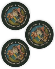 LIMITED EDITION - BE STRONG - 60006TU1 Circle Ornament (Wood tile