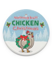 LIMITED EDITION - FUNNY CHICKEN 90128A Circle ornament - single (porcelain) front